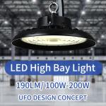 19000lm UFO LED Bay Light Aluminum For Commercial / Industrial Lighting for sale