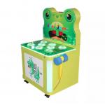 2022 Kids Coin Operated Whack a Mole Hitting Frog Hammer Game Machine Hamster Lottery Games for sale