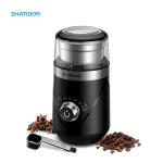 150W Rechargeable Coffee Grinder ABS Timing Knob Removable Bowl Compact Espresso Machine
