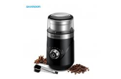 China 150W Rechargeable Coffee Grinder ABS Timing Knob Removable Bowl Compact Espresso Machine supplier
