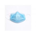 Earloop Antibacterial Face Mask 2 Ply 3 Ply Non Woven Standard Adult Size for sale