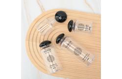 China Mushroom Lid PET Plastic Packaging Bottles Cylinder Toner Shampoo Bottles 80ml 100ml 150ml supplier