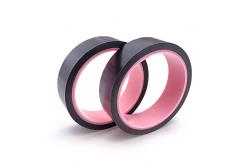 China 2.5mil ESD Black Heat Resistant Tape Low Electrostatic Discharge supplier