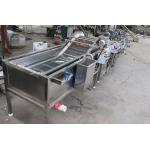 Automatic Ozone Air Bubble Vegetable Washing Machine For Tomato Celery Salad