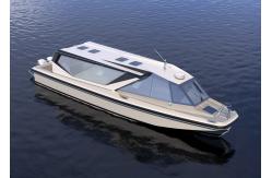 China Mazarin Aluminium Ferry 14m Passenger Boat For Tourism Shuttle supplier