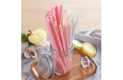 China Portable Non Toxic Ink Paper Smoothie Straws Durable Waterproof Recyclable supplier
