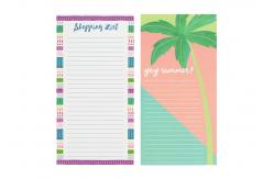 China Promotional Notepad Printing / Personalized Magnetic Grocery Shopping List Notepad supplier