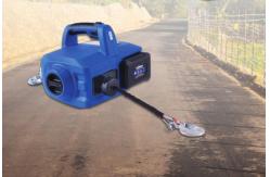 China Cordless Portable Power Winch Landscaping Pulling Tool 48V supplier