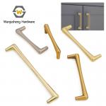 Modern Minimalist Gold & Gray Cabinet Drawer Wardrobe Door Handles Nordic Style Furniture Hardware Fittings for sale
