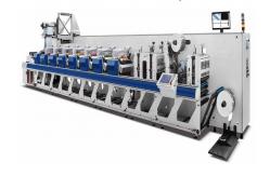 China Automatic Flexographix Label Printing Machine With Die Cutter supplier