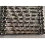 Flat Flex Freezer Ss201 0.8mm Spiral Mesh Belt for sale