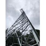ASTM123 Galvanized 110KV Power Distribution Steel Lattice Tower