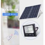 500W Solar LED Floodlight With Remote Control Lithium Battery Off Grid