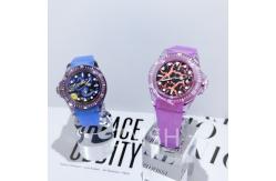 China Lab-Grown Gray-Violet Sapphire Watch Case Customize Luxury Scratch Resistant supplier