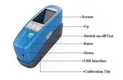 China Gloss Level Measurement / Gloss Measurement Instruments Large Battery Capacity supplier