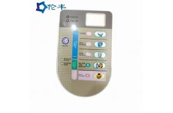 China Graphic Front Panel Overlay LED LCD Window Membrane Push Button Switch supplier