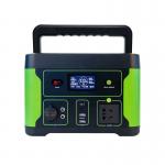Lithium Portable Power Station Battery 600W AC DC Output With Solar Charging for sale