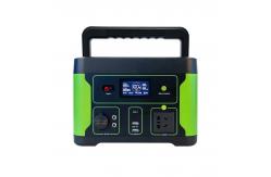 China Lithium Portable Power Station Battery 600W AC DC Output With Solar Charging supplier