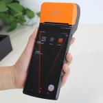 4G NFC Touch Screen Handheld Pda Devices With Barcode Scanner for sale