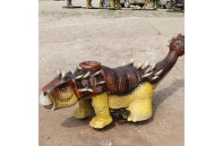 China 2m Animatronic Dinosaur Ride Remote Control For Theme Park supplier