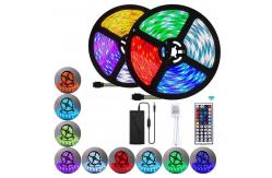China RGB5050 Smart Led Strip Light 5 Meters Flexible Led Strip Lights APP Control supplier