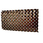 Copper Plated Architectural Wire Mesh Stainless Steel 304 For Cabinets