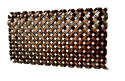 China Copper Plated Architectural Wire Mesh Stainless Steel 304 For Cabinets supplier
