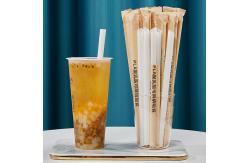China Cornstarch Biodegradable PLA Straws Individually Packaged supplier