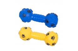 China Dotted Dumbbell Dog Chew Toys supplier