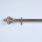 Anti Copper Home Interior Pipe Curtain Rods Accessories Trim Head for sale