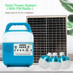 25W Solar Lighting System Kit IP55 Portable Energy Home Power for sale