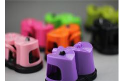 China Small Pocket Two Step Knife Sharpener Double Heart Shaped For Fruit Knives supplier