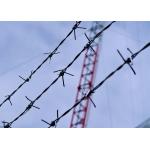 Construction Protection PVC Coated/Electro Barbed Wire Coils for sale
