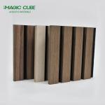 Polyester Thickness 9mm/12mm 2400*600*21 mm Acoustic Ceiling Panels for Sound Control for sale