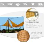 Polyester Sun Shade Sail Waterproof Shade Sails Outdoor Sun Shade