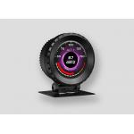 Black Silver Universal Car Gauge Meter OBD2 Multi Function Gauge