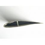 Anodizing Aluminium Industrial Fan Blades , 6063 Aluminum Profile , Silvery / Black for sale