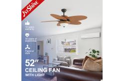 China Fancy Lighting and Traditional Style LED Ceiling Fan with Remote Modern Design 35W supplier