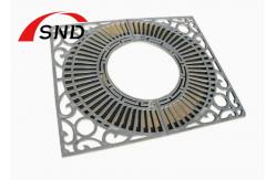 China Square Round Metal Ductile Iron Iron Tree Grates For Park And Garden supplier