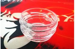 China High Transparent Glass Caviar Jar 1oz 28-30gram With Metal Lid FDA Approved supplier