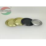 Convex Flat Metal Tinplate Lid for Wine Paper Composite Can for sale