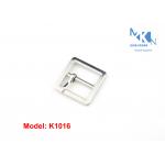 High Polished Center Bar Roller Buckle , 21mm Inner Size Heel Bar Belt Buckles for sale