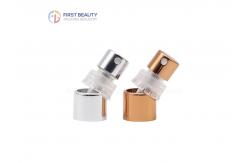 China Fea15mm Crimpless Perfume Spray Pump Aluminum Gold Mist For Bottles supplier
