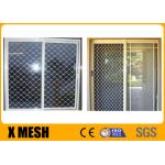 High Strength Expanded Aluminum Wire Mesh Welded Plain Diamond Grills for sale