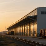 Prefabricated Steel Frame Buildings Metal Building Frame Structure Warehouse for sale