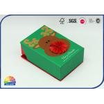 Glittering 4c Print Hinged Top Flip Cardboard Box Candle Boxes for sale