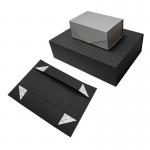 Book Shape Rigid Collapsible Box Magnetic Lid Luxury Folded Paper Gift Box for sale