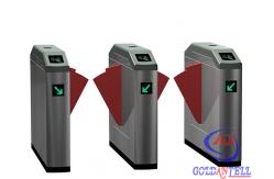 China Outdoor Flap Barrier Gate Swiping Card Barcode Stadium Anti trap Function supplier