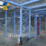 Warehouse Storage Platform Metal Mezzanine Floor Blue Multi Tier Heavy Duty for sale