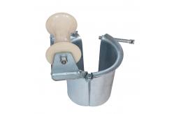 China Cable Pulling Rollers Protecting Tackle Single Wheel Pulley supplier
